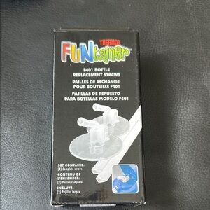 Thermos FUNtainer Clear Replacement Straws